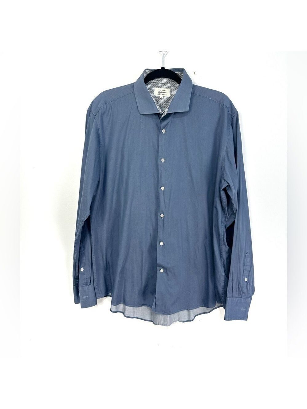 Ted Baker Blue Button Down Shirt Sz 18